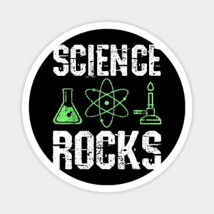 Science Rocks T-Shirt Biology Chemistry Physics Teacher Magnet